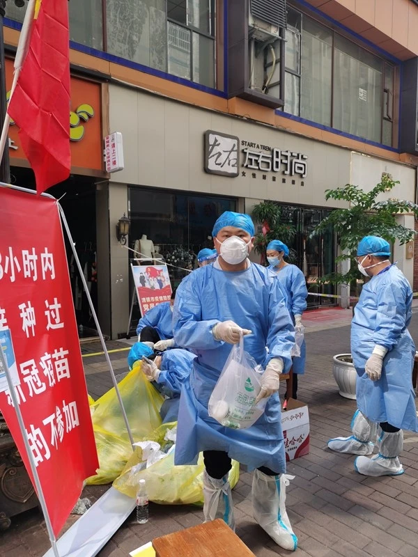 Guiyang: Anti-epidemic volunteer Su Qibin "My community, I'll guard it!"