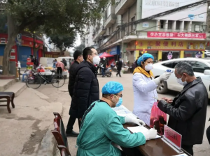 Zhong Tainong visited Bijiang District to supervise the epidemic prevention and control work