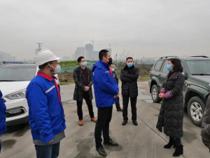 Time Guanghui inspected and guided the epidemic prevention and control work in Qixingguan District, Bijie City