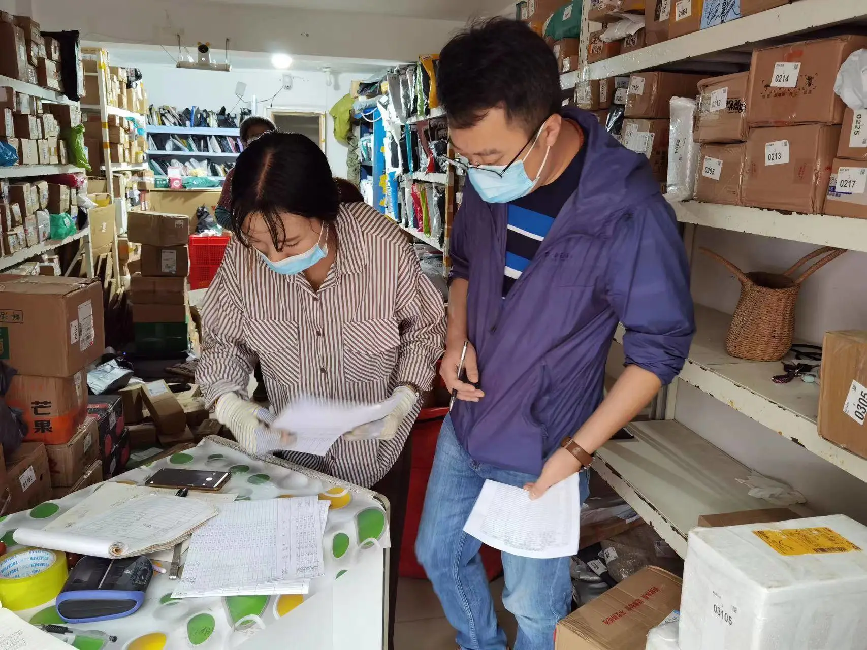 Zhifu District Animal Health Inspection of "Nine Small Places" in the District