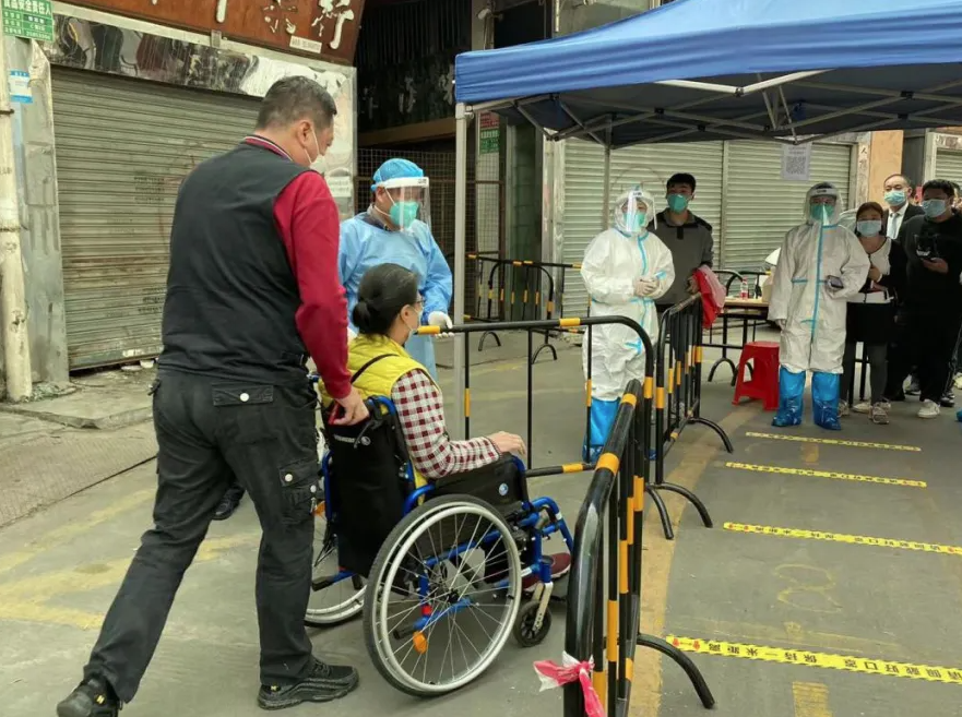 Shenzhen Luohu District Huangbei Street delineated high and low risk areas