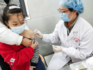 New coronavirus vaccination in Fujian Province