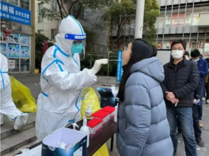 Of the 632 cases of infection reported in Shanghai last week, 88.8% were associated with outbreaks in other provinces and cities