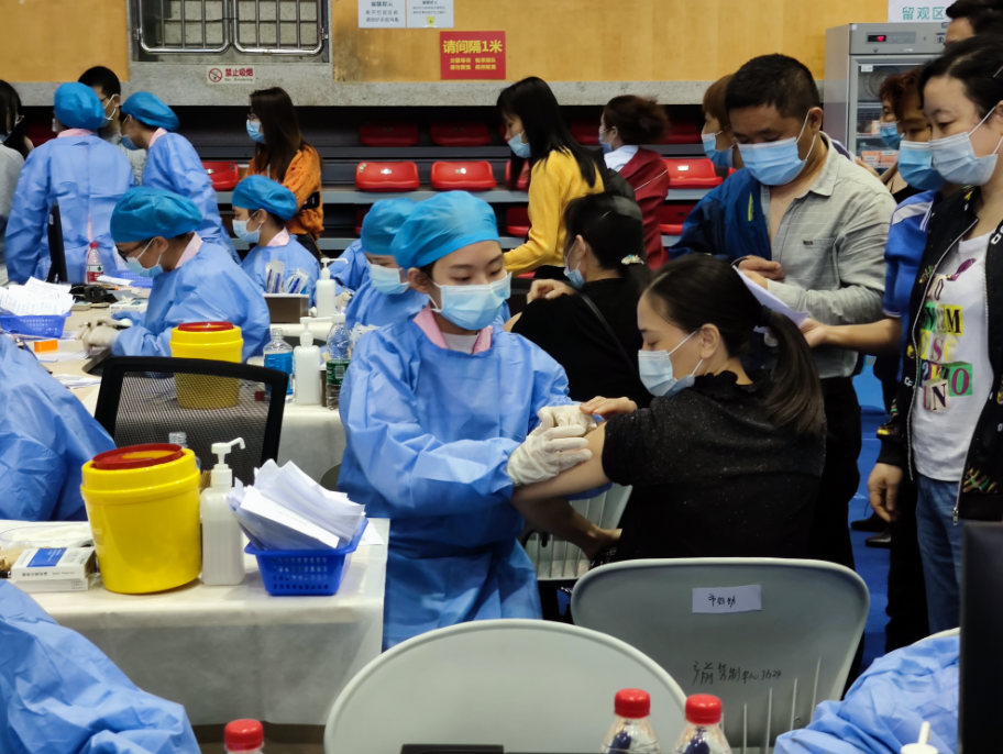 Vaccination of New Coronavirus in Tianjin on January 2, 2023